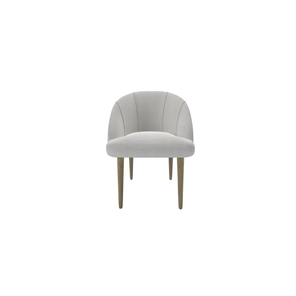Piper Dining Chair in Liquorice Baylee Multi-Tone Viscose Linen – image 2