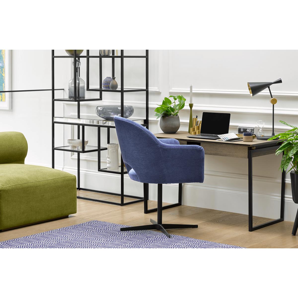 Lupin Dining Chair in Pennine Stone Organic Smart Cotton – image 4
