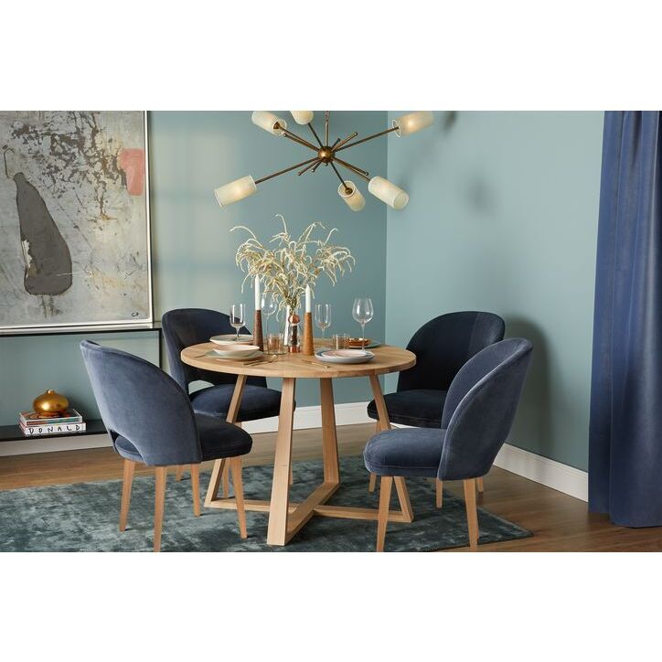 Darcy Dining Chair in Dark Natural Leopard – image 2