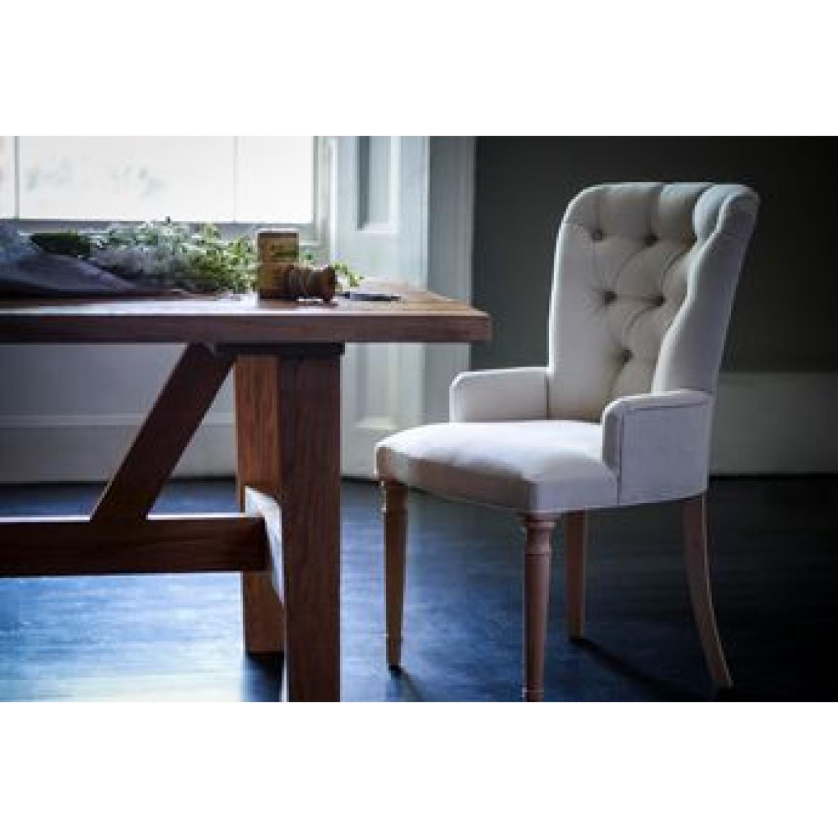 Sinclair Dining Chair in Chantilly Aquaclean Clever Chenille – image 2