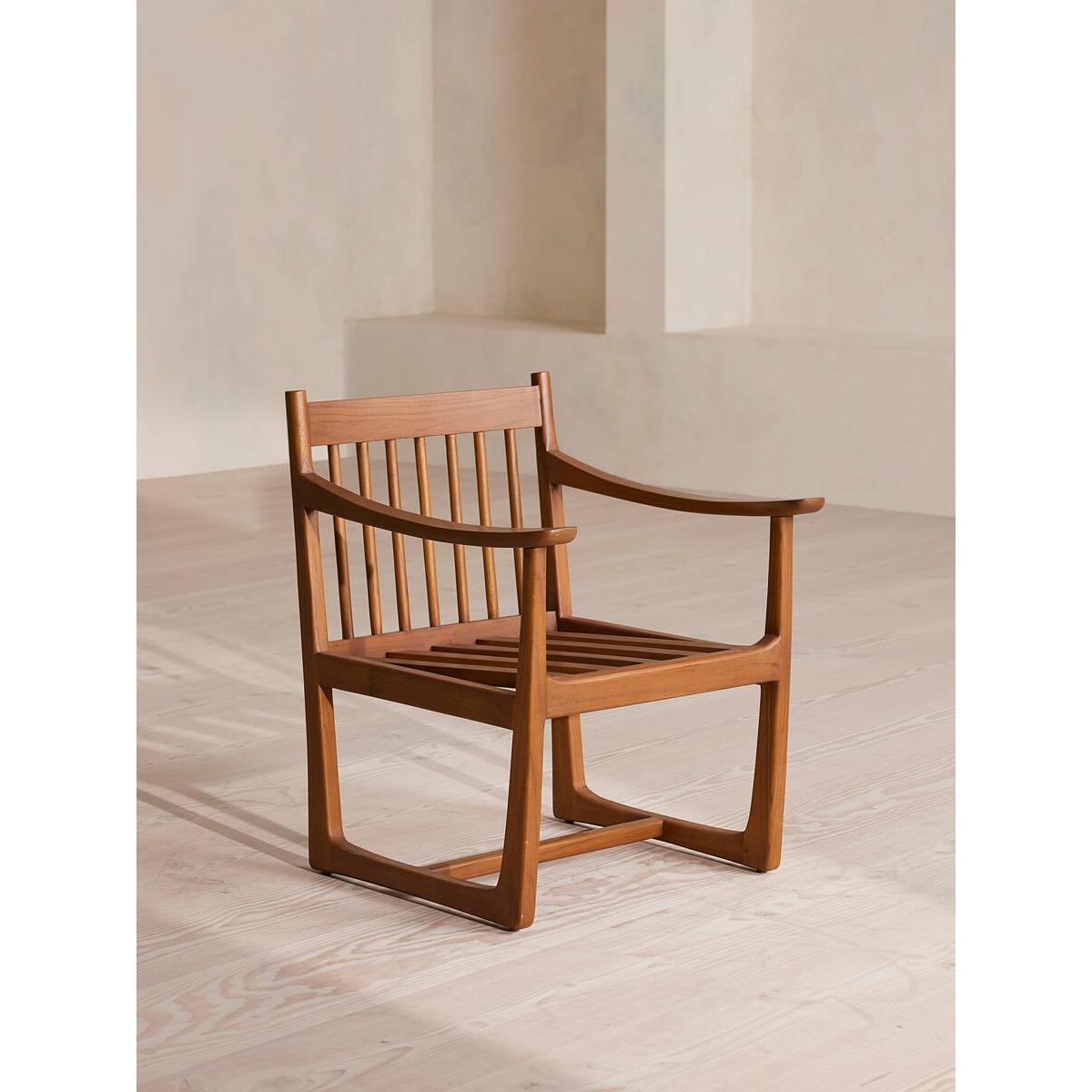 Morena Dining Chair, Maria Flora Stuoia, Natural, UK – image 8
