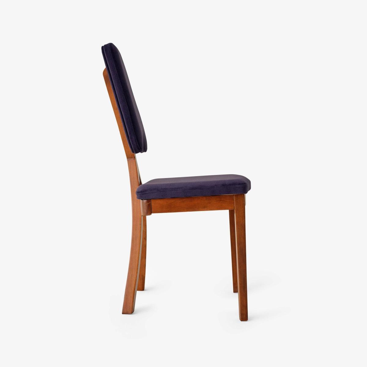 Marcel Set of 4 Dining Chairs, Dark Blue – image 2