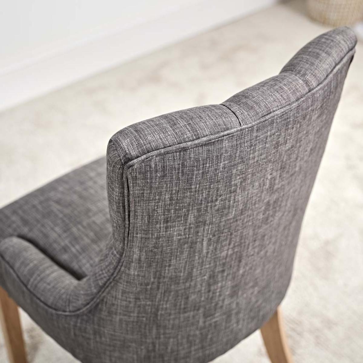 Henry Grey Dining Chair Set of 2 – image 3