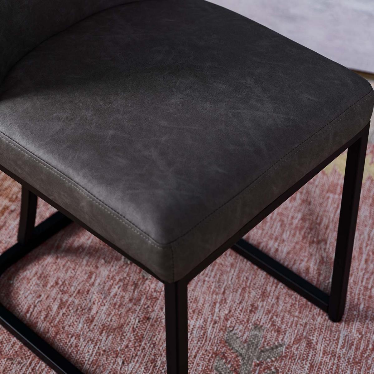 Timothy Dining Chair - Grey Set of 2 – image 4