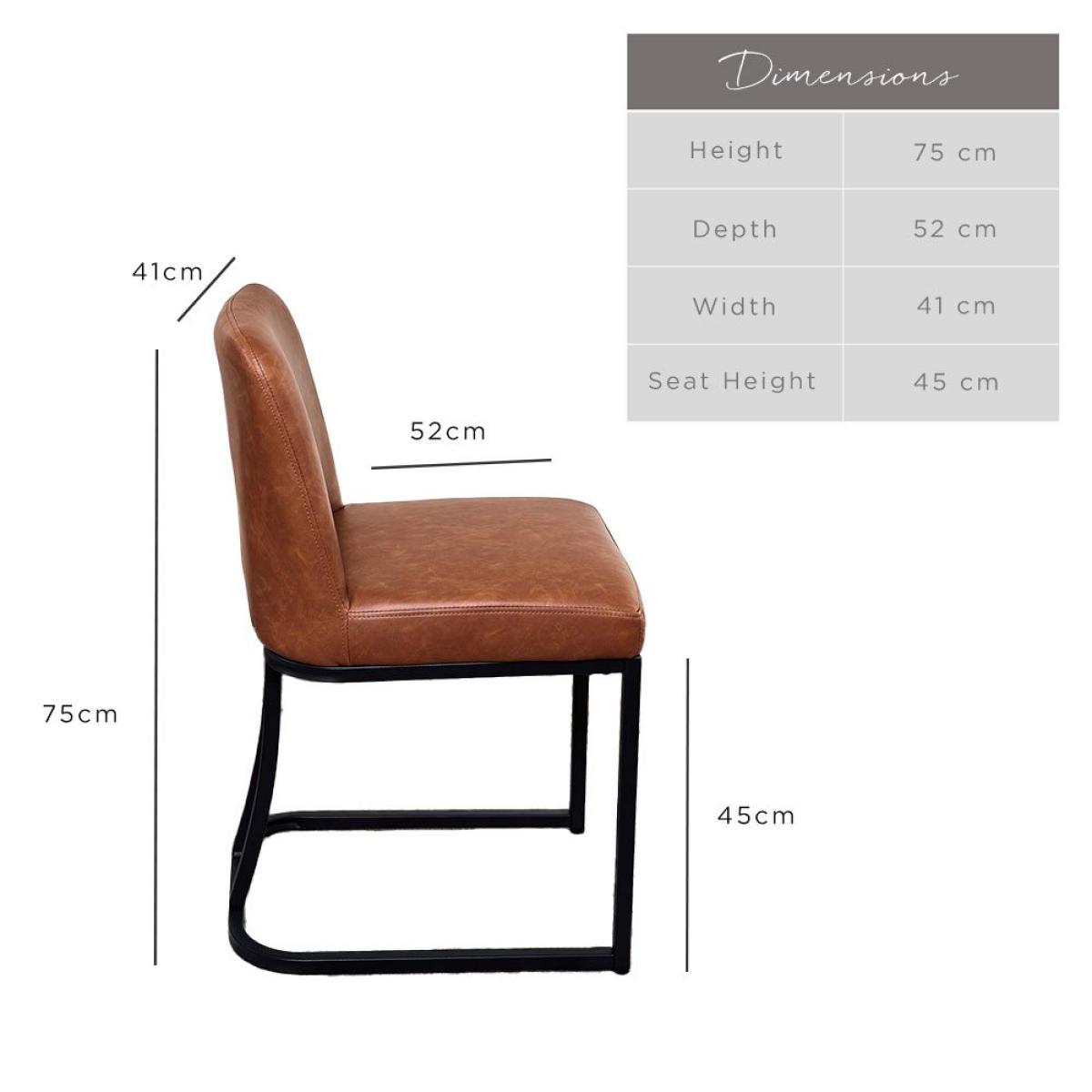 Timothy Dining Chair - Grey Set of 2 – image 8