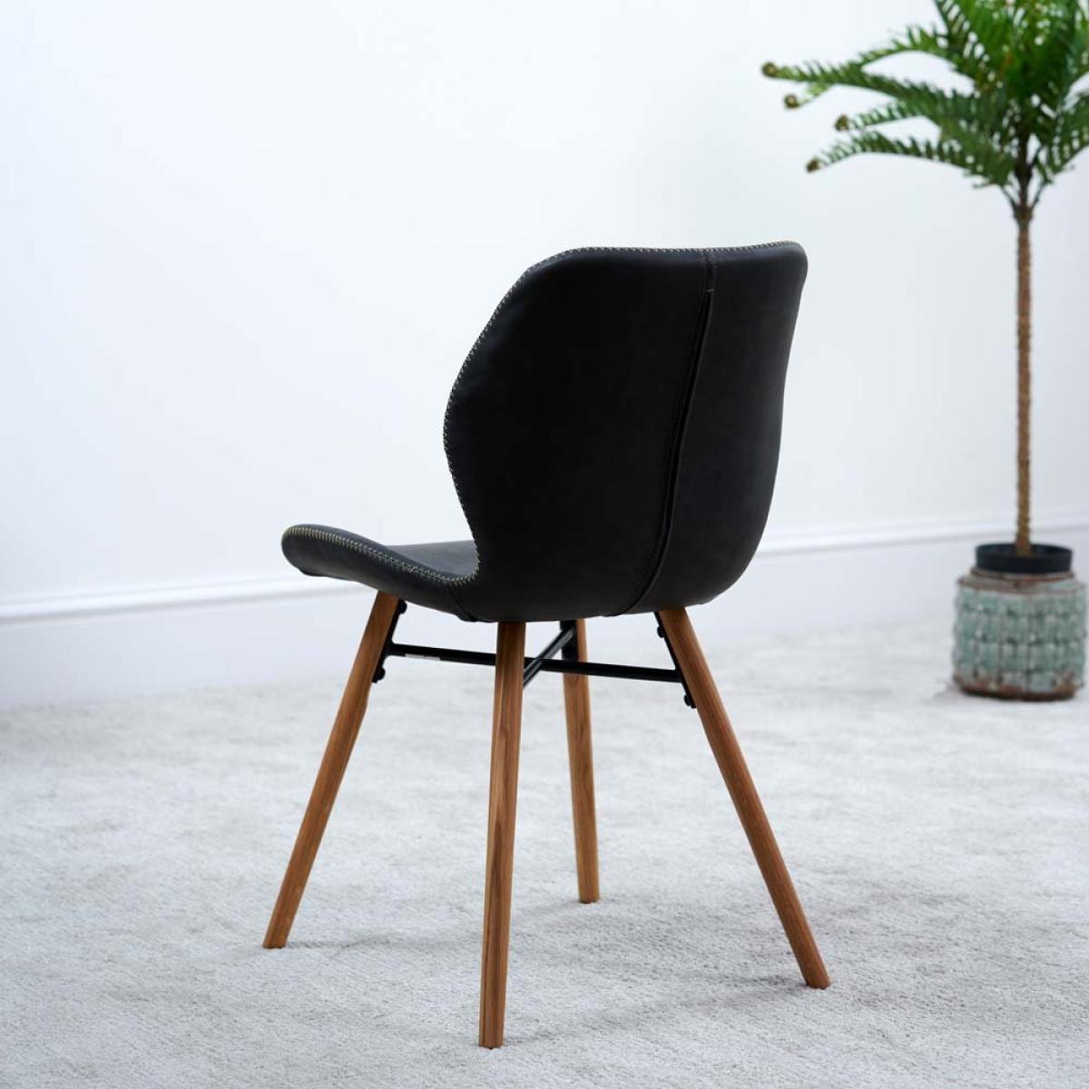 Durada Dining Chair - Dark Grey Set of 2 – image 2