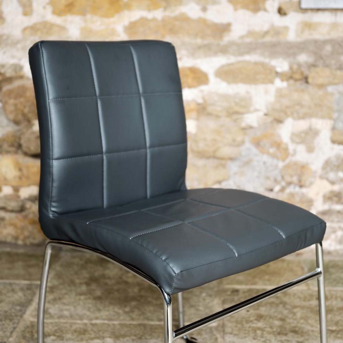 Holt Dining Chair - Grey Set of 2 – image 3