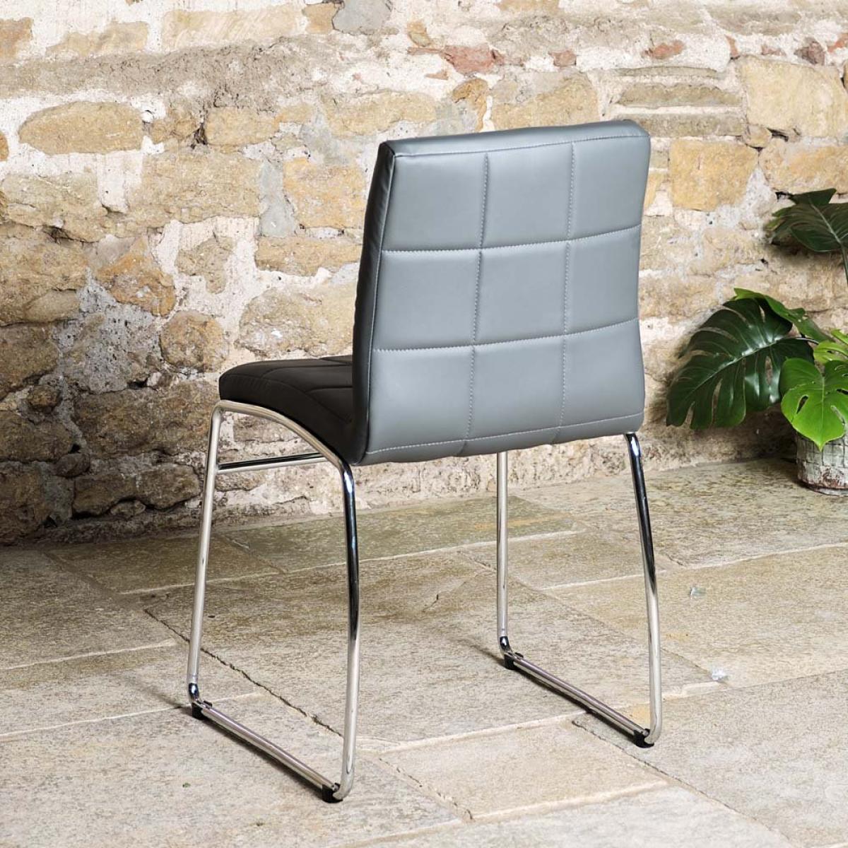 Holt Dining Chair - Grey Set of 2 – image 4