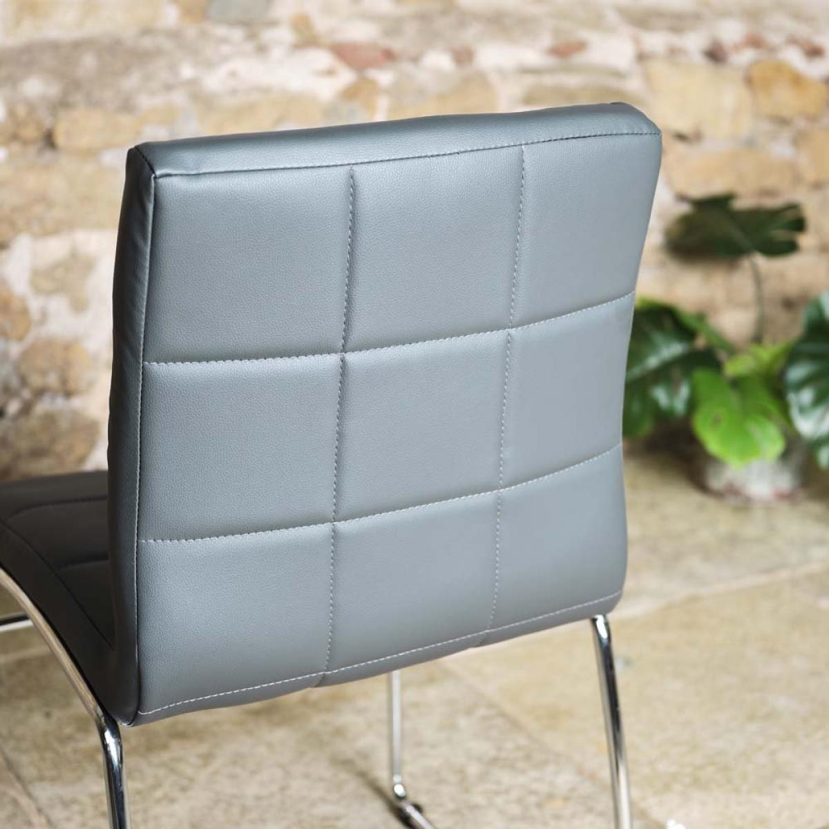 Holt Dining Chair - Grey Set of 2 – image 5