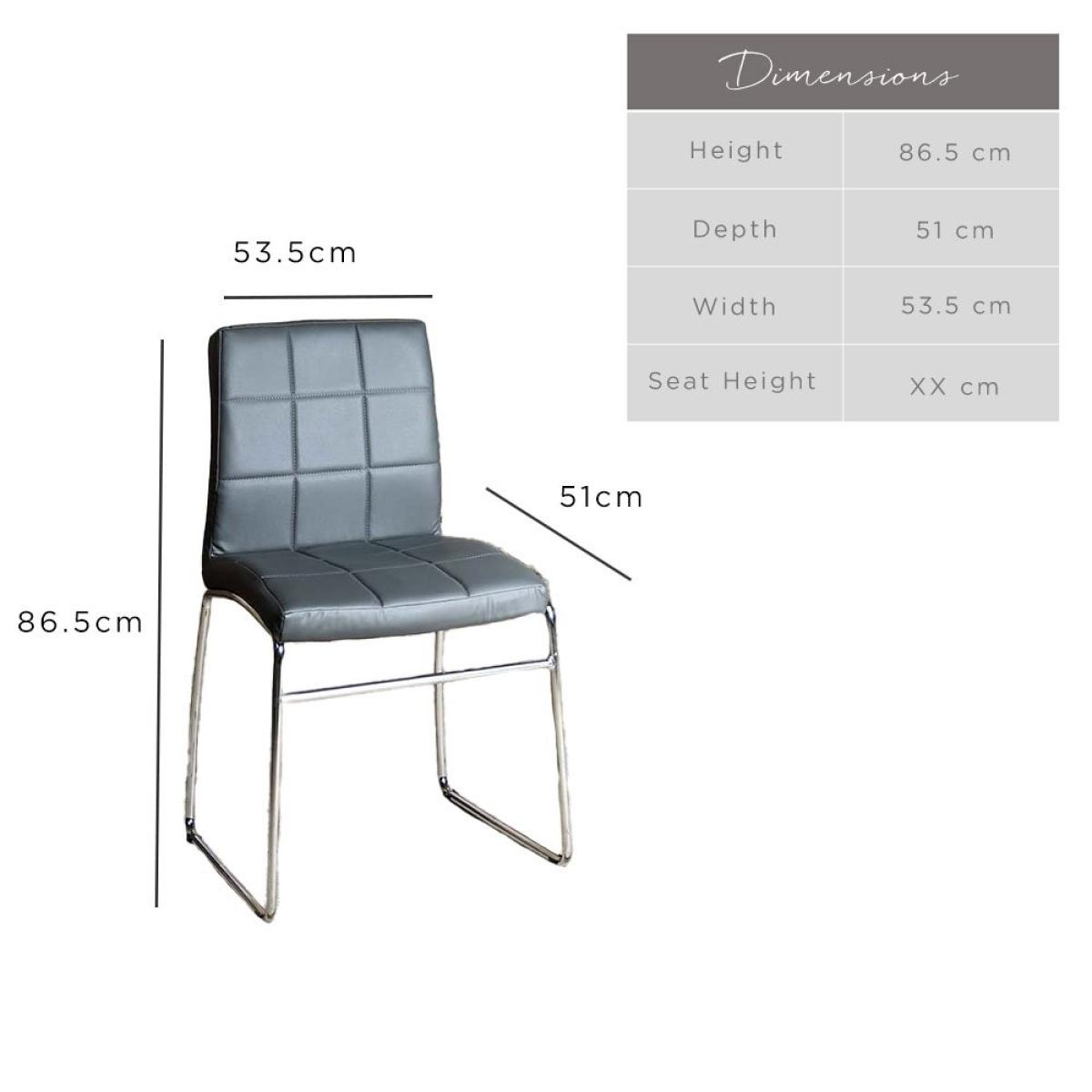 Holt Dining Chair - Grey Set of 2 – image 9