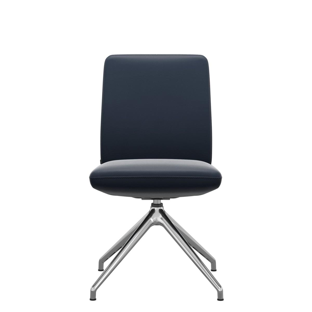 Stressless Vanilla Low Back Dining Chair with Cross Base - Stressless Vanilla Low Back Dining Chair Cross Base - Large - Paloma – image 3