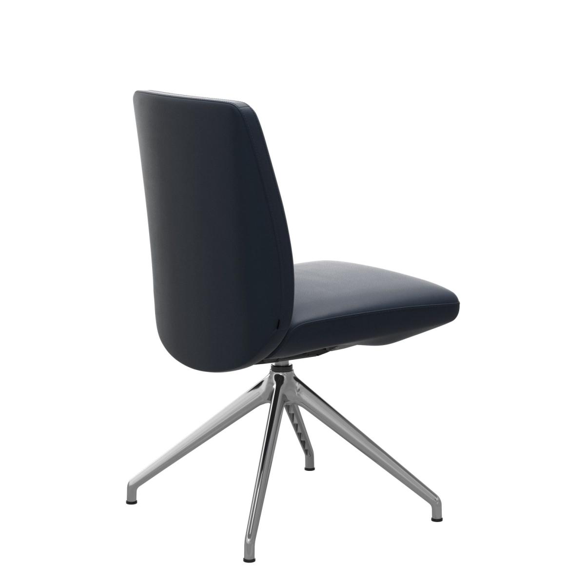 Stressless Vanilla Low Back Dining Chair with Cross Base - Stressless Vanilla Low Back Dining Chair Cross Base - Large - Paloma – image 7