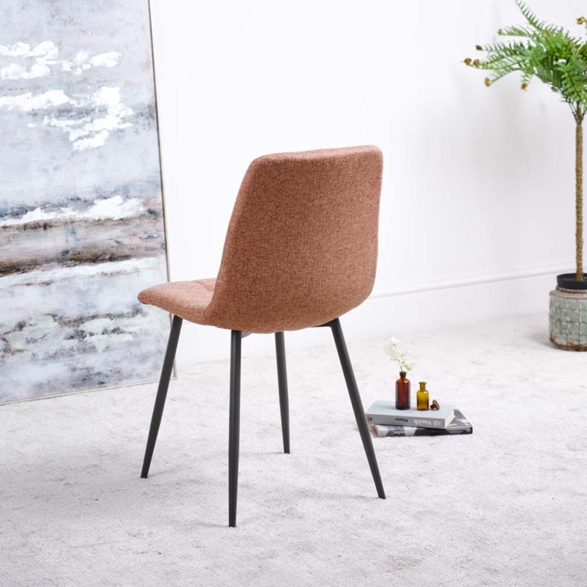 Orbit Dining Chair Terracotta Set of 2 – image 2