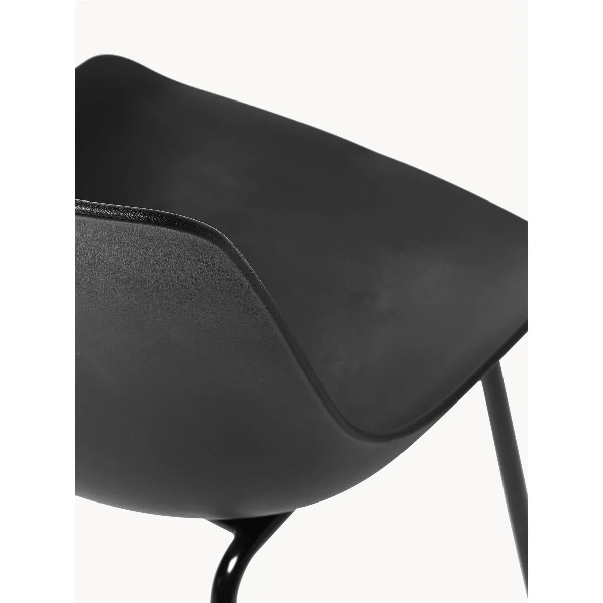 Dining Chairs Dave with Metal Legs, Set of 2 – image 6