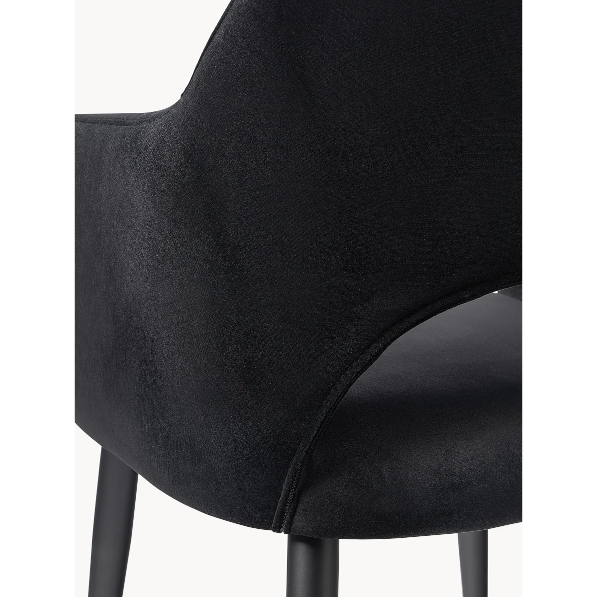 Velvet Armchair Rachel – image 6