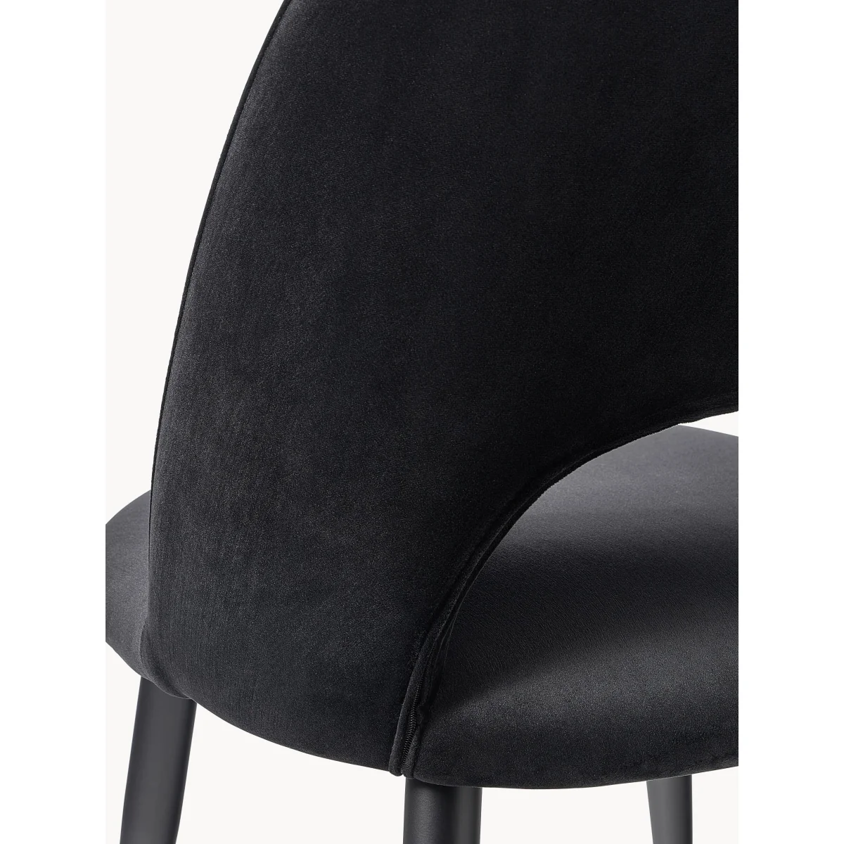 Velvet Upholstered Chair Rachel – image 5