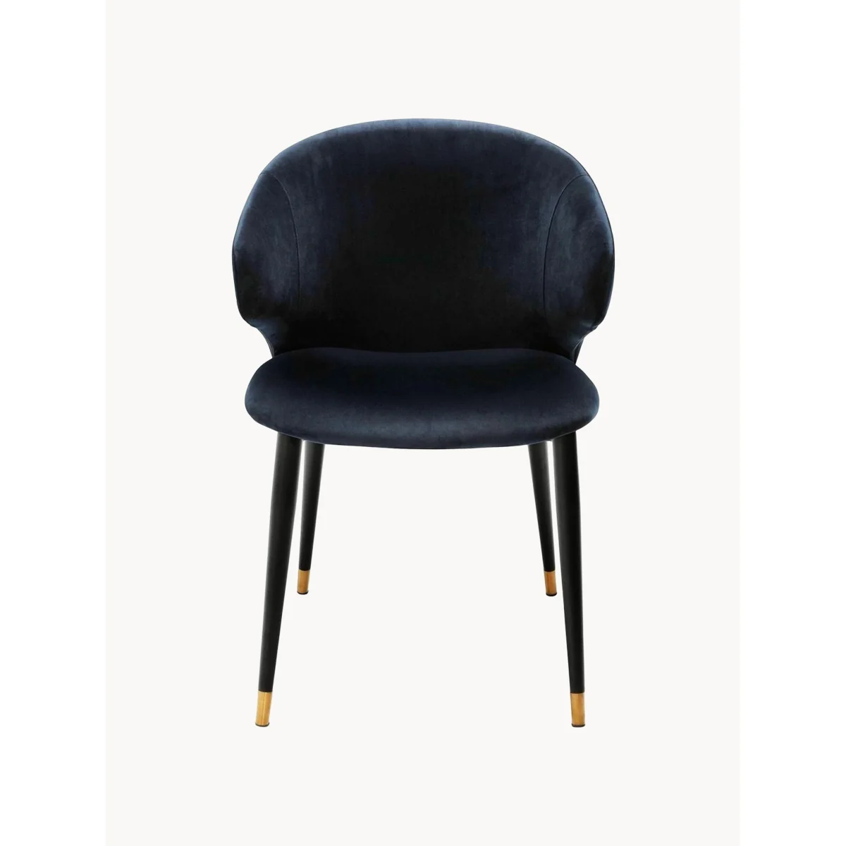 Velvet Dining Chair Volante with Armrests – image 2