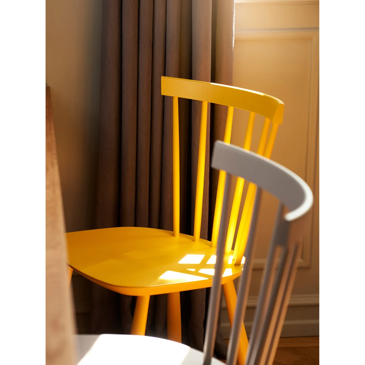 Handmade Beech Wood Dining Chair J46 – image 2