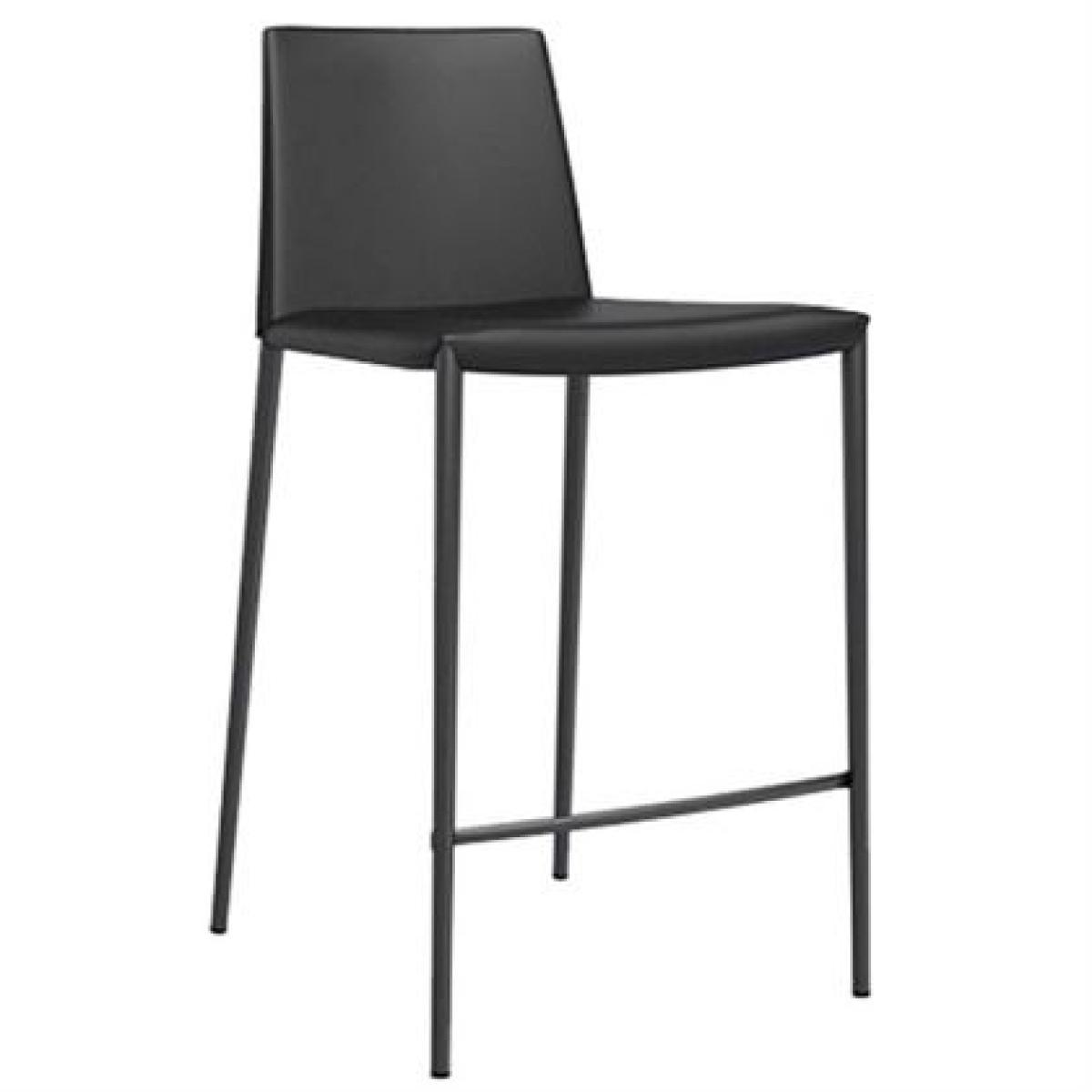 Calligaris Boheme Leather Bar Stool – image 4