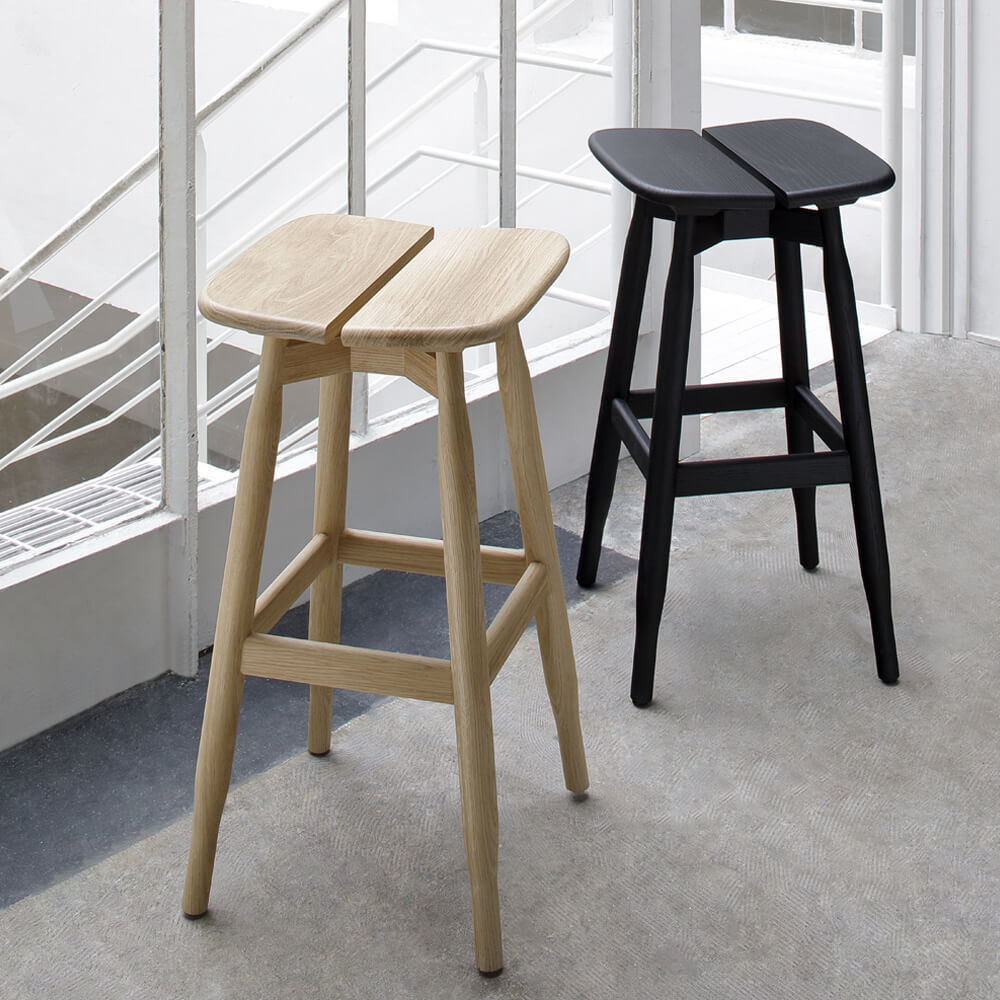 Black Dom Barstool – image 2