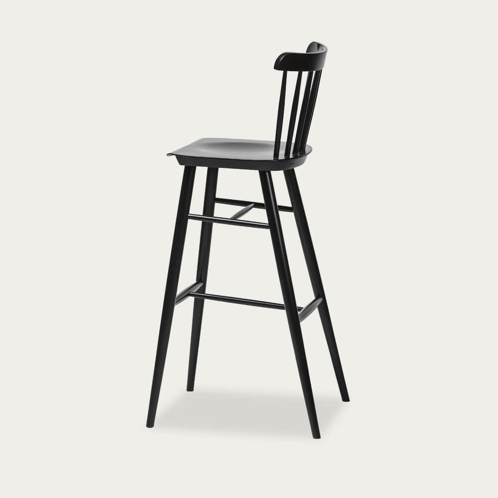 Black Grain Ironica Barstool – image 2