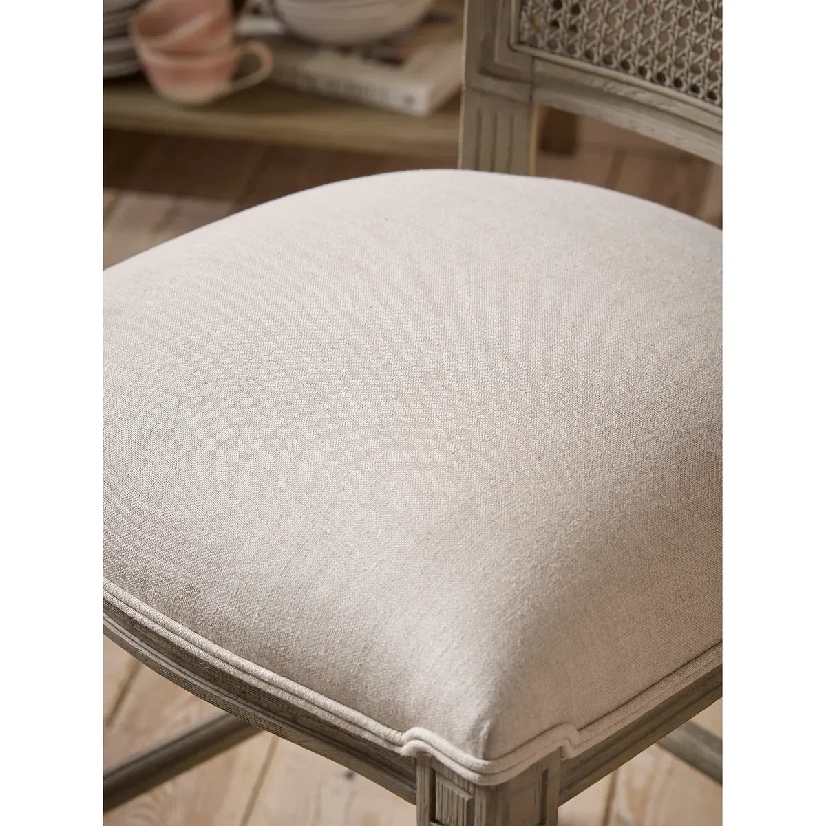 Wicker Back Counter Stool – image 4
