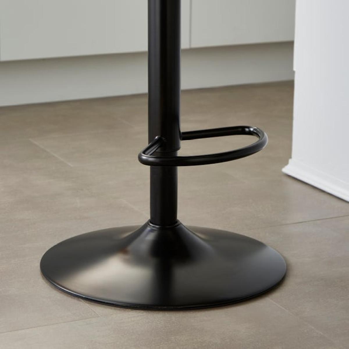 Thalia Height Adjustable Barstool, Fabric – image 5