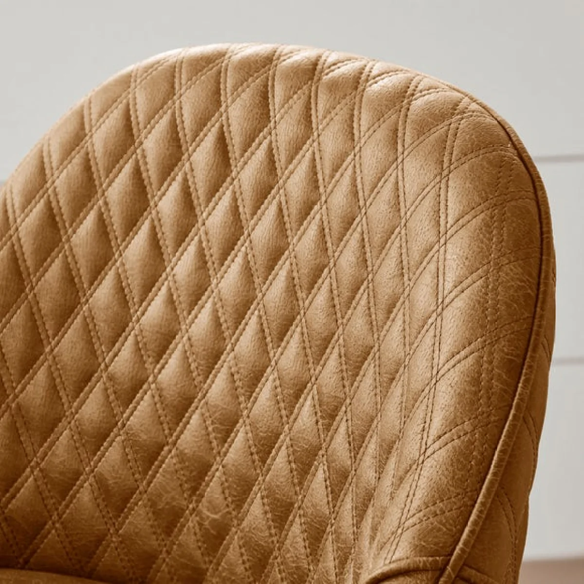 Hudson Bar Stool, Faux Leather – image 3