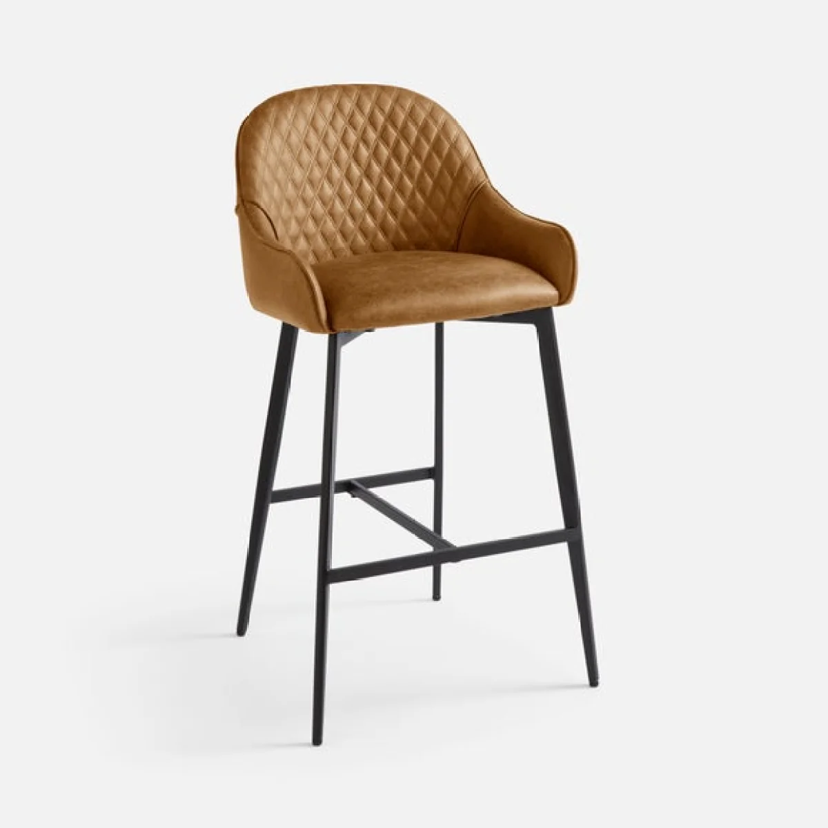 Hudson Bar Stool, Faux Leather – image 5
