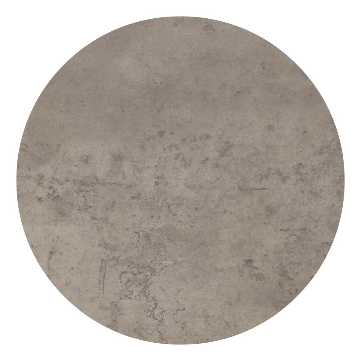 Athens Set of 2 Concrete Effect Bar Stools Grey – image 5