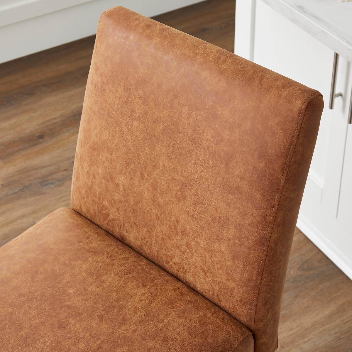 Oakley Counter Height Bar Stool Tan – image 4