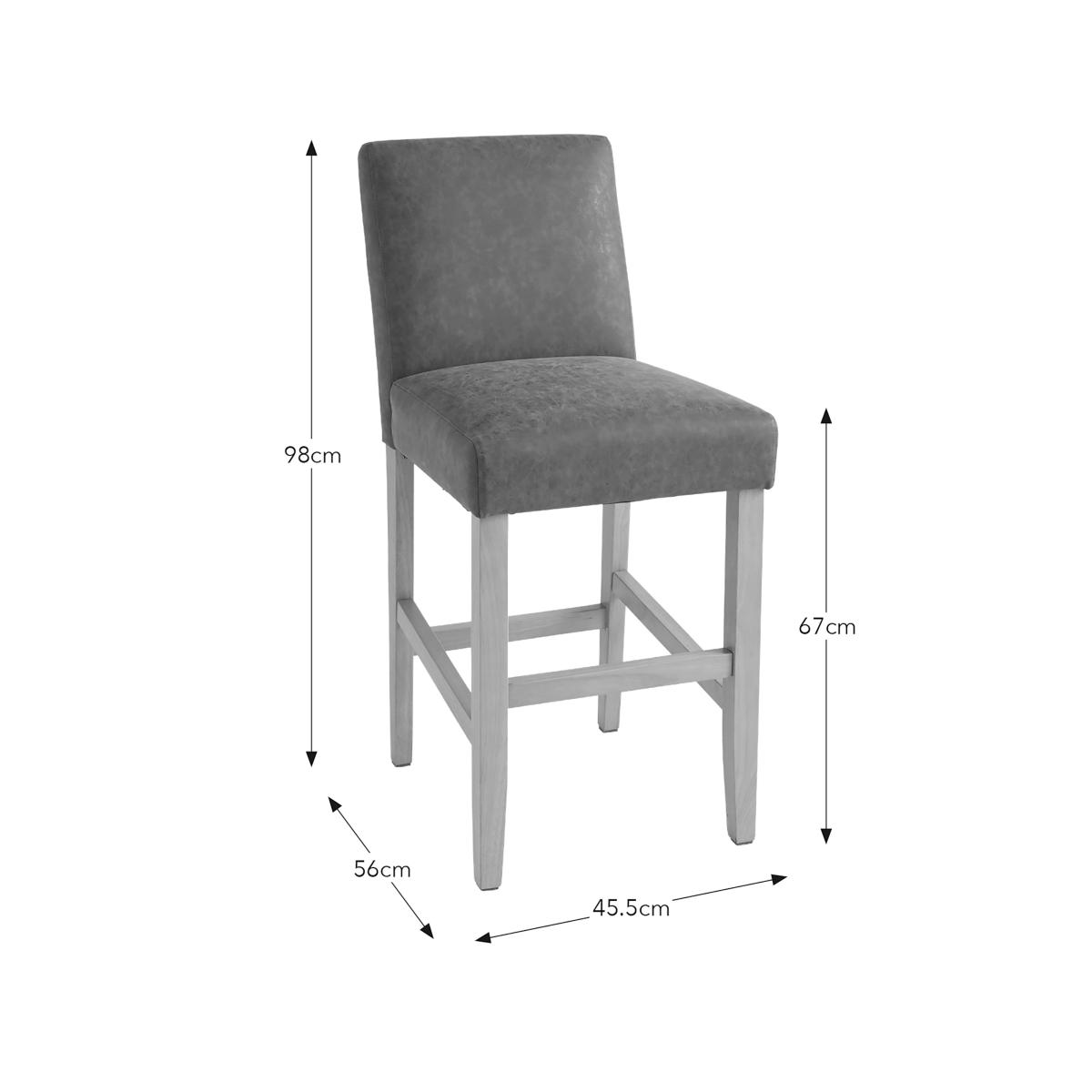 Oakley Counter Height Bar Stool Tan – image 7