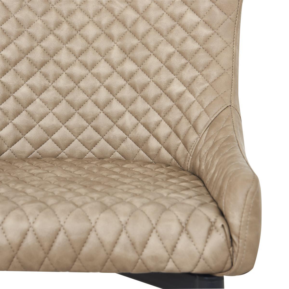 Montreal Mink PU Leather Bar Stool Mink – image 5