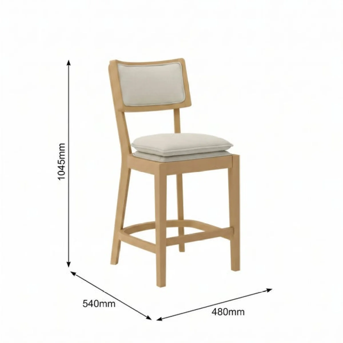 Maggie Counter Height Bar Stool – image 7