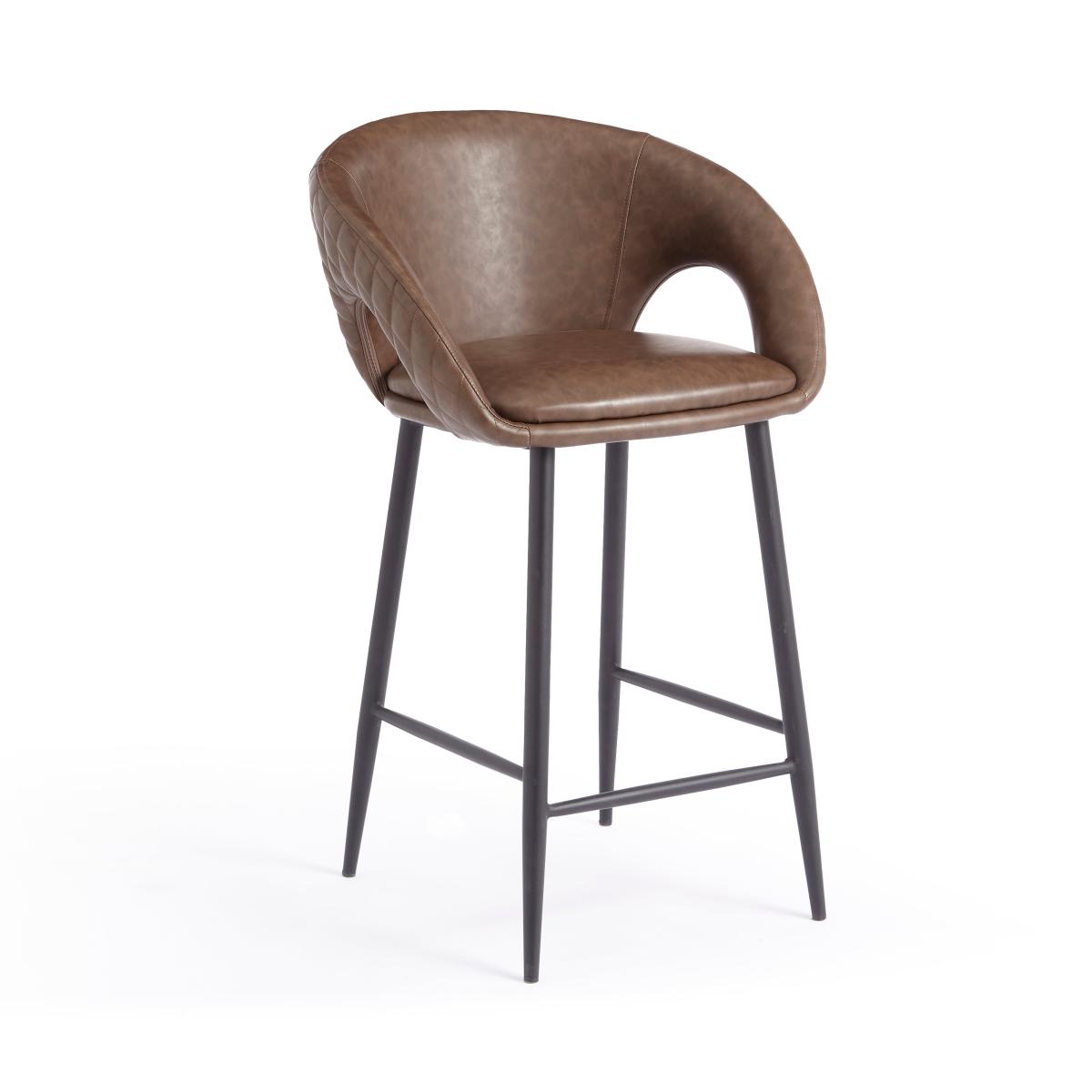 Dillon Bar Stool, Faux Leather Faux Leather Mocha – image 6