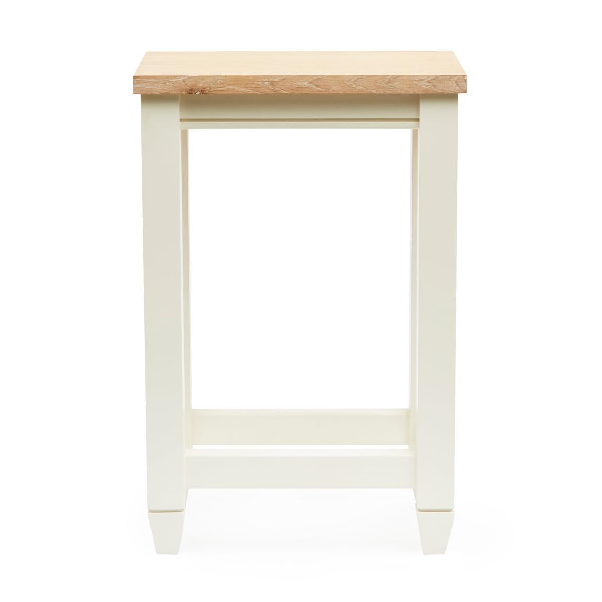 Churchgate Ivory Island Bar Stool Ivory – image 2