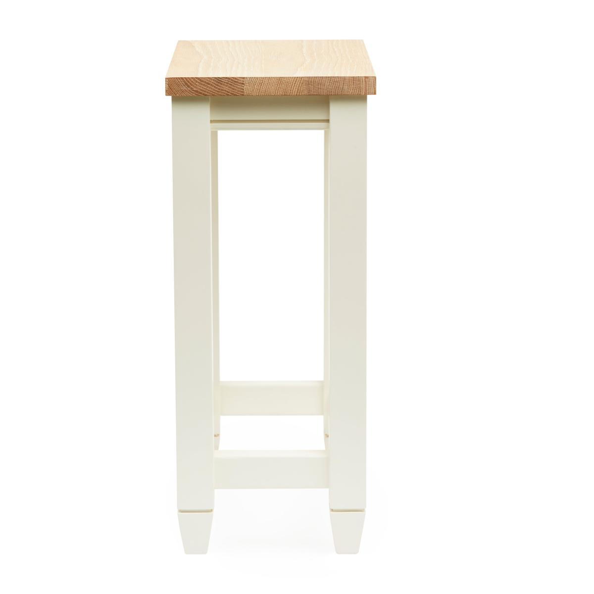Churchgate Ivory Island Bar Stool Ivory – image 3