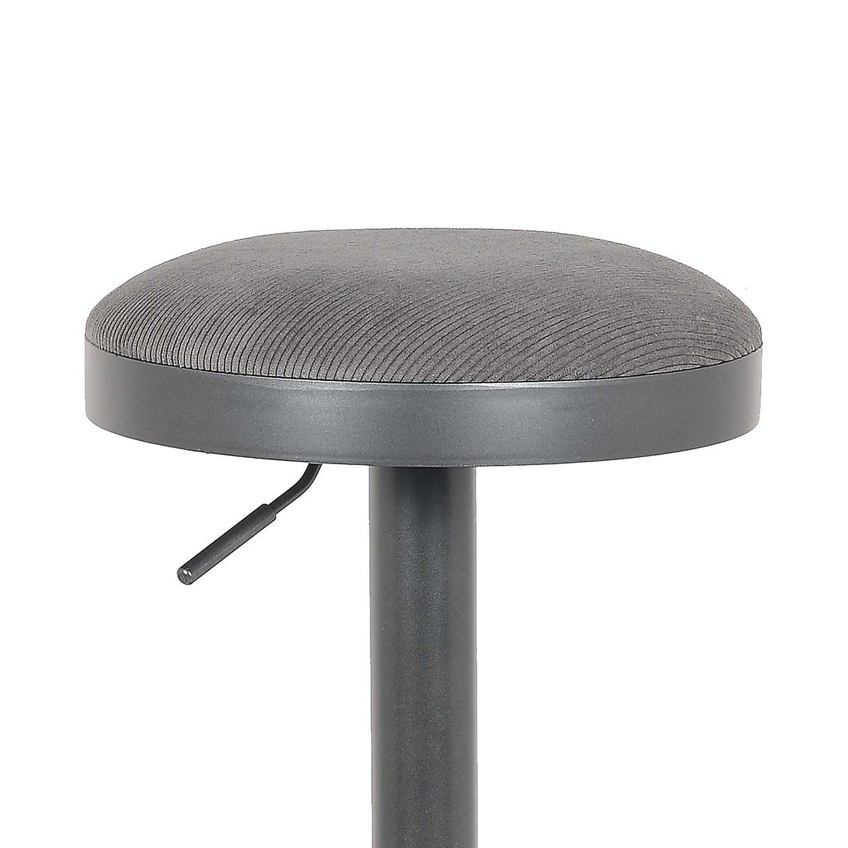 Terni Grey Cord Bar Stool Grey – image 6
