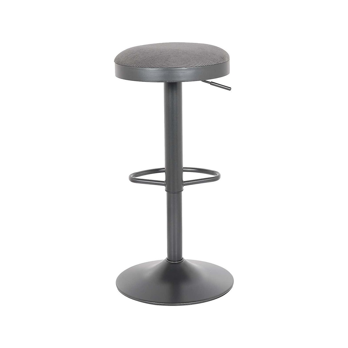 Terni Grey Cord Bar Stool Grey – image 2