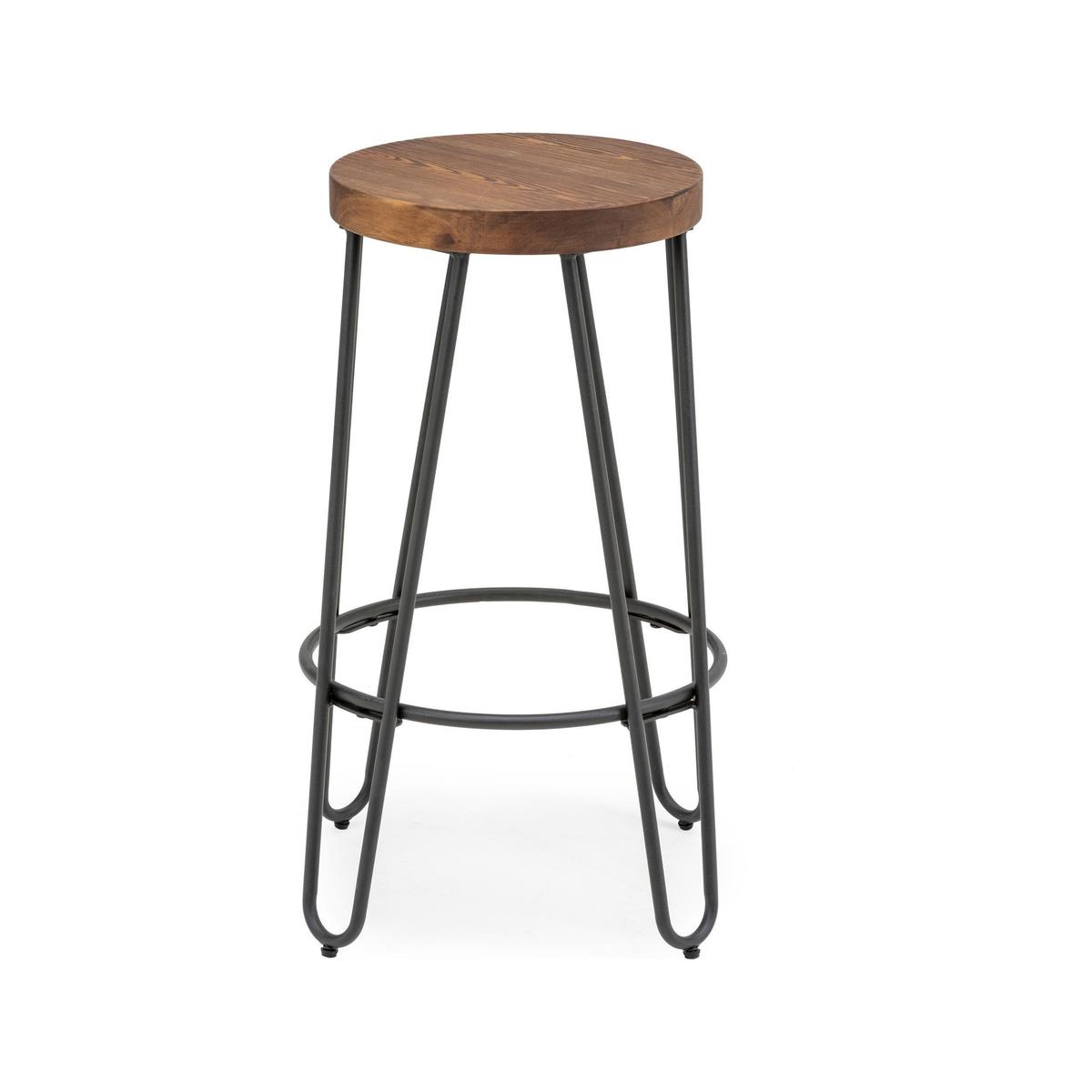Torino Bar Stool Black – image 2