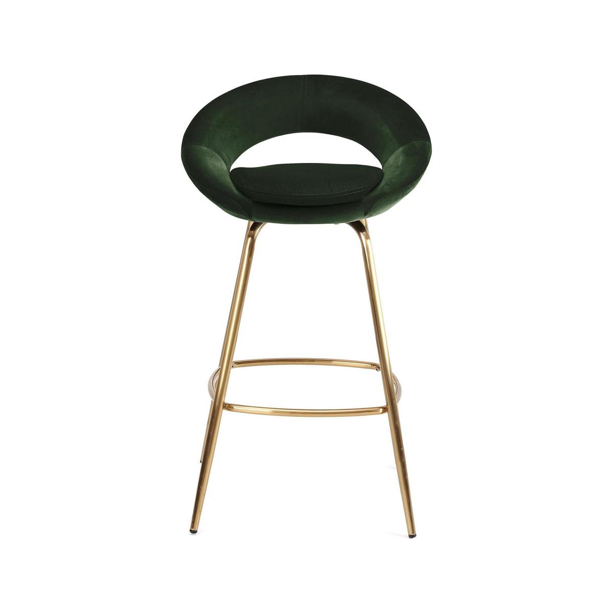 Stella Velvet Bar Stool - Bottle Green Bottle (Green) – image 2