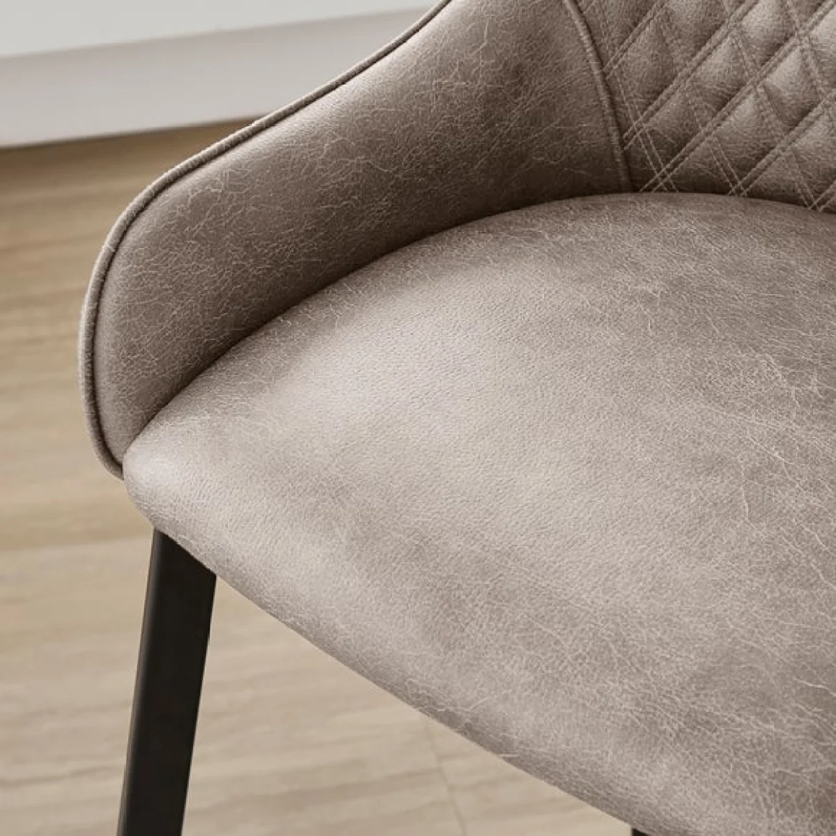 Hudson Bar Stool, Faux Leather – image 4