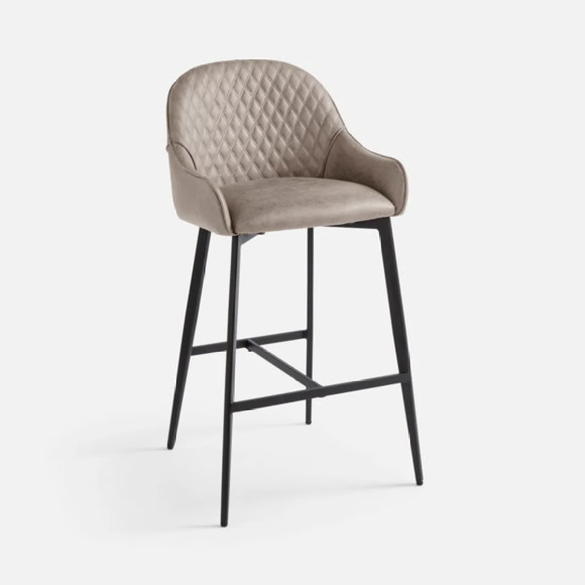 Hudson Bar Stool, Faux Leather – image 5