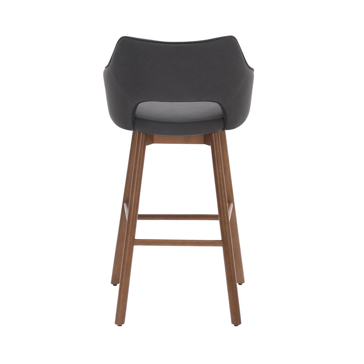 Elements Karin Bar Stool Black PU Black – image 7