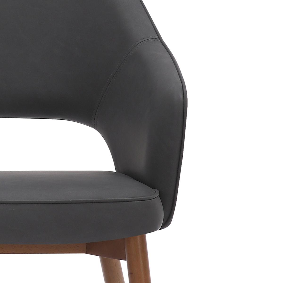 Elements Karin Bar Stool Black PU Black – image 8