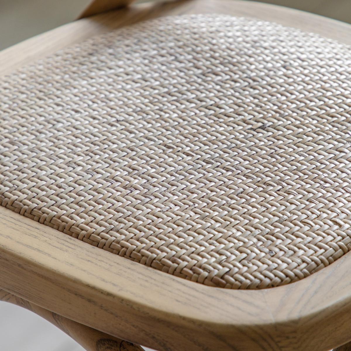Return - Cannock Set of 2 Bar Stools, Rattan – image 3