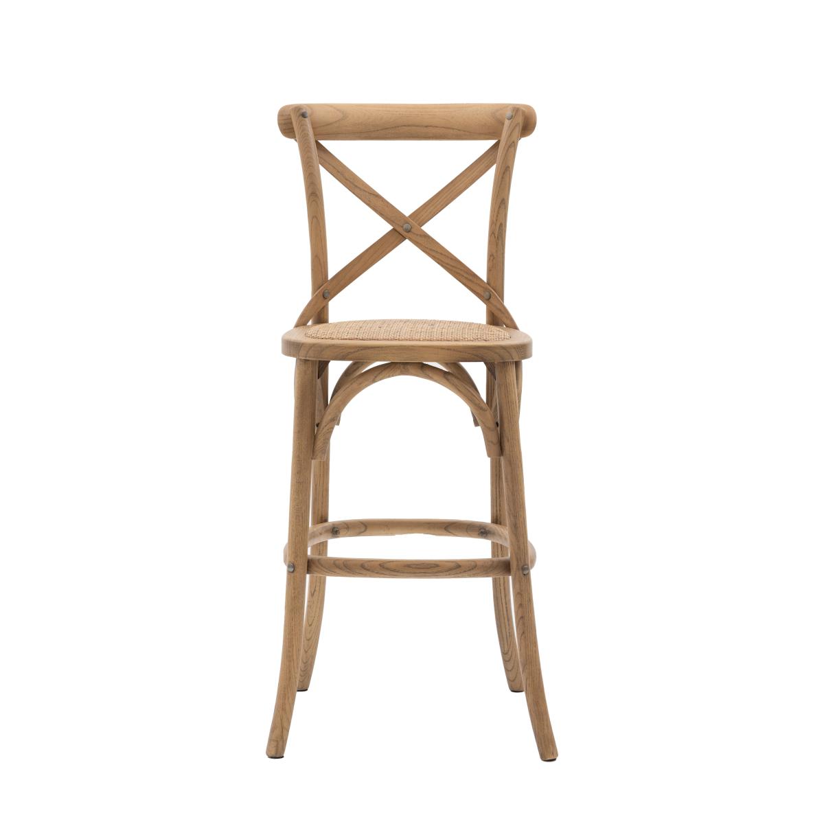 Return - Cannock Set of 2 Bar Stools, Rattan – image 4