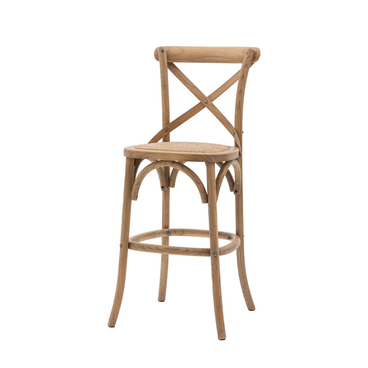 Return - Cannock Set of 2 Bar Stools, Rattan – image 5