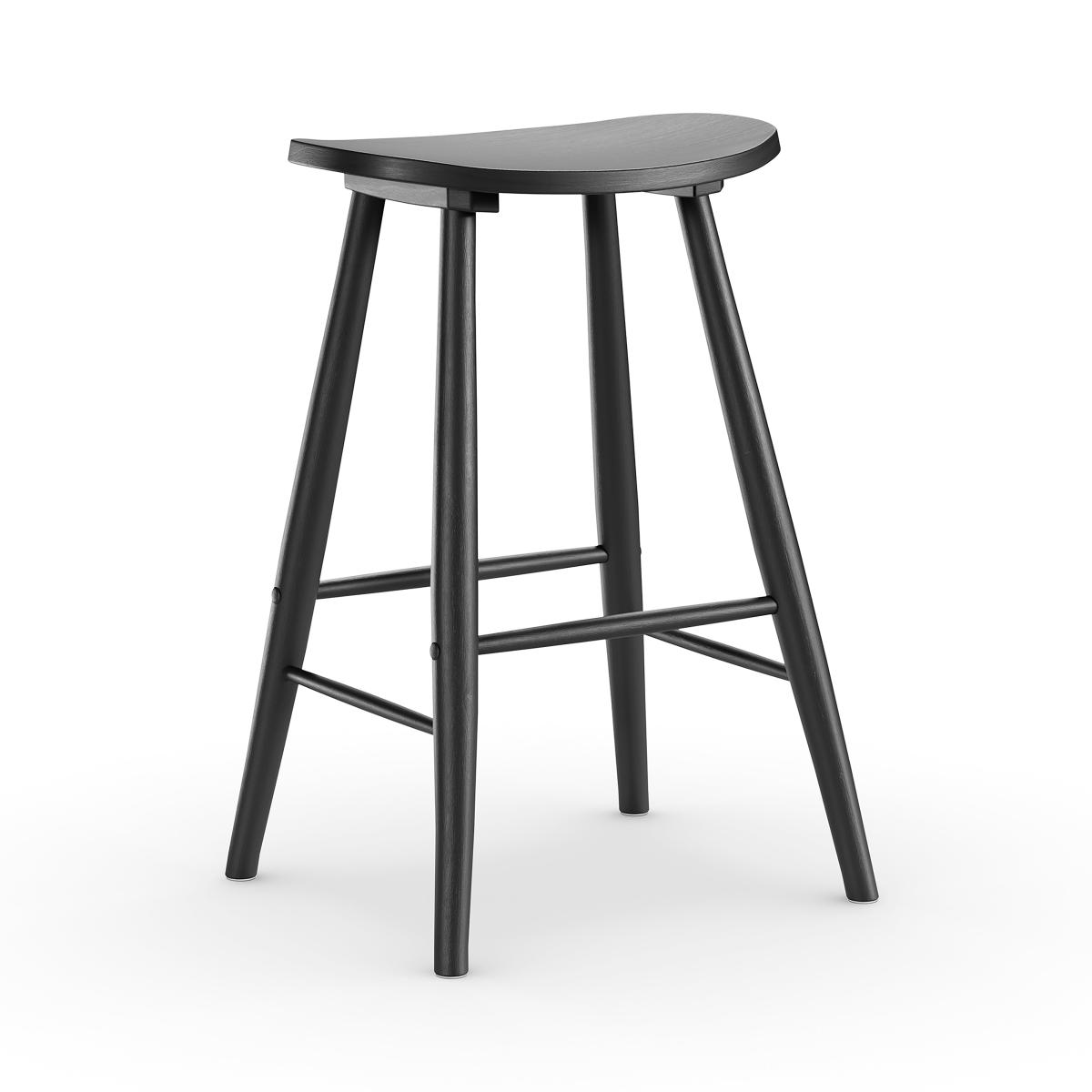 Musca Counter Height Bar Stool Black – image 6