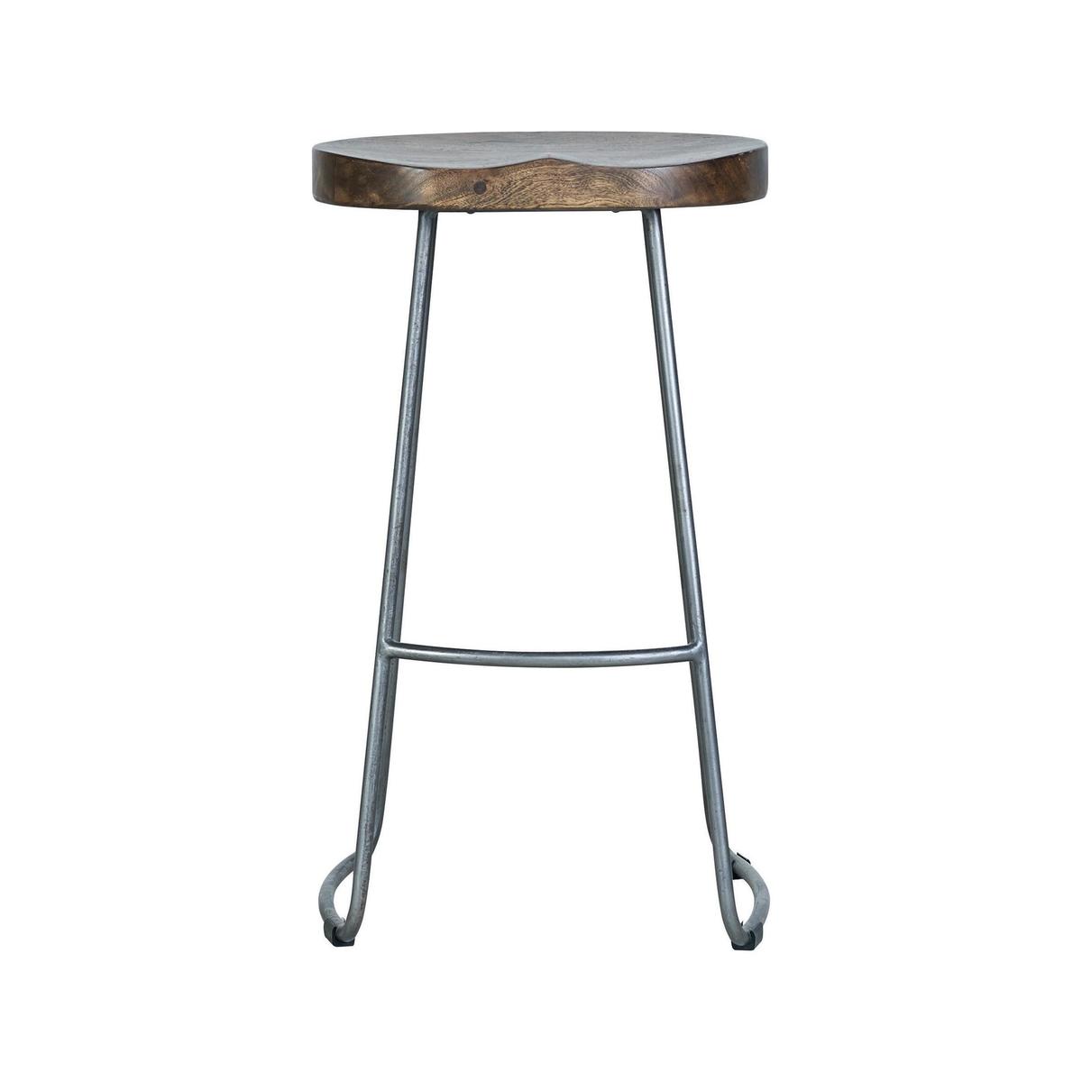 Farringdon Acacia Barstool Brown – image 2
